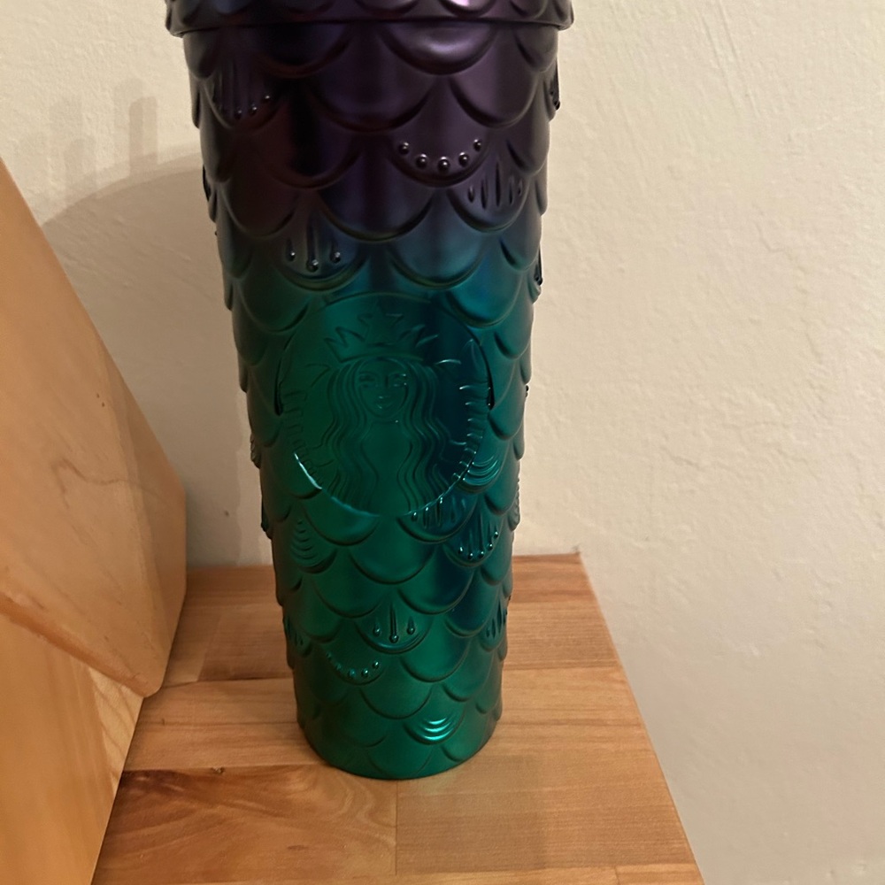 Starbucks Mermaid Tumbler - Purple and Teal